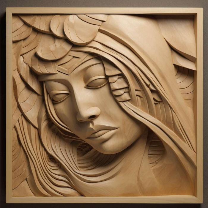 نموذج ثلاثي الأبعاد لآلة CNC 3D Art 